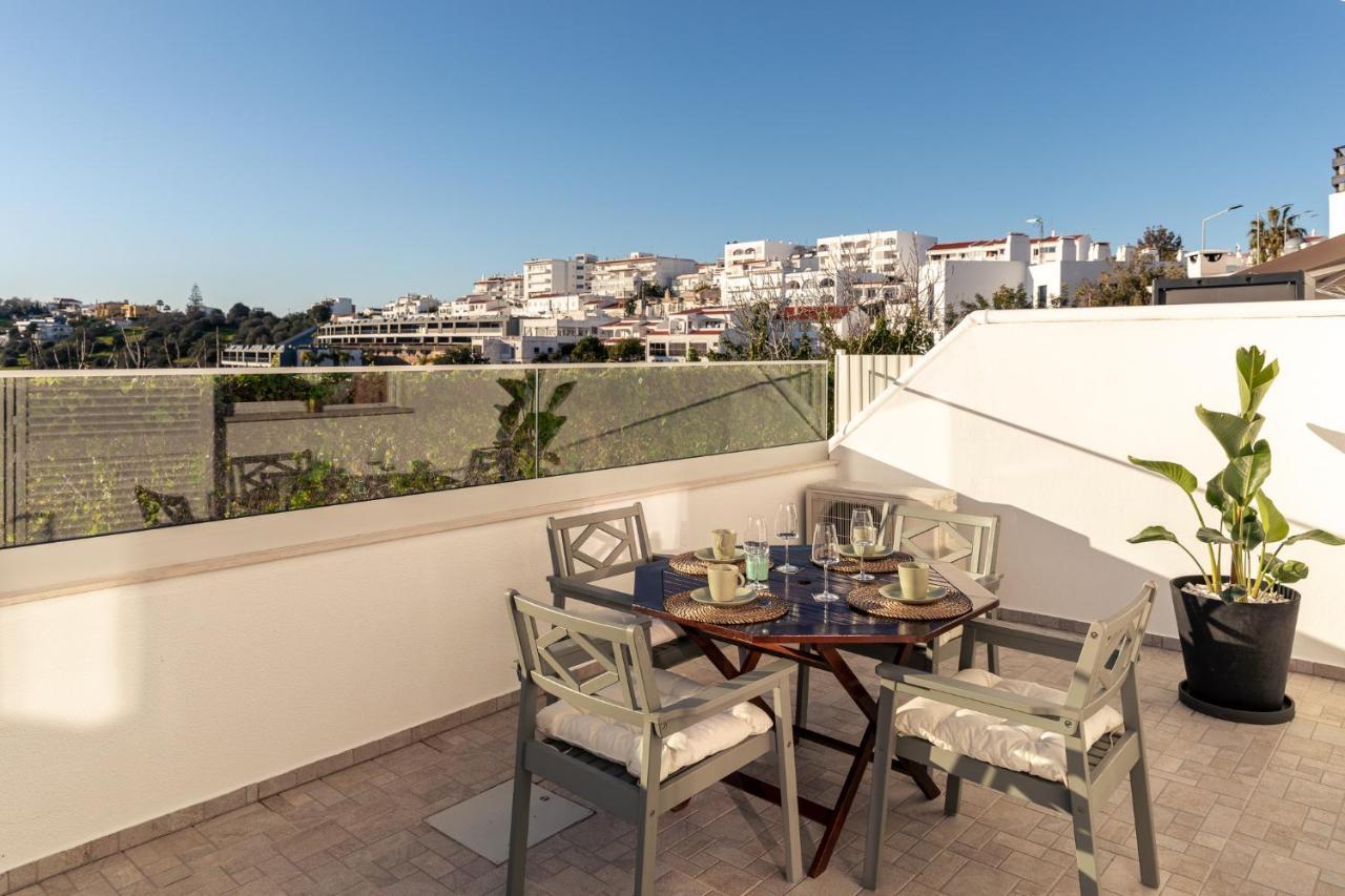 Apartamento Sunset On The Sea Albufeira Bagian luar foto